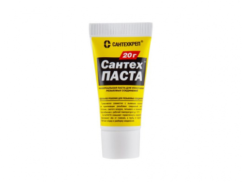 паста сантехническая  20 гр туба santehkrep #20479 аквацентр липецк