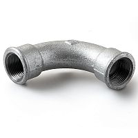 полуотвод оцинкованный, 3/4" (20) г/г аквацентр липецк