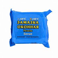 замазка оконная, белая, влагостойкая 400 гр, рязань (27673) аквацентр липецк