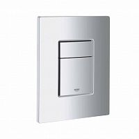накладная панель для унитаза, матовая, хром, 2 смыва, skate cosmopolitan 38732p00 grohe аквацентр липецк