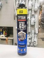 пена монт, профес, зимняя, 750 мл, professional 65 limited edition uni tytan (+30*-10*) (109310) аквацентр липецк