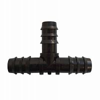 тройник, poly 16, tc0116 agro rain (кор.1300 шт) аквацентр липецк