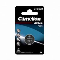 элемент питания сr2032bl-1 3066 camelion (блистер 1шт) аквацентр липецк
