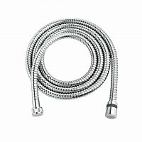 шланг для душа, двухзагибный, растяжной, 150-200 см, сталь, хром, le8034s lemark аквацентр липецк
