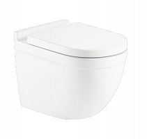 унитаз подвесной, безободковый, сиденье микролифт, senso-r bb017chr belbagno аквацентр липецк