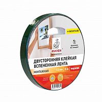 лента монтажная, двусторонняя, профессиональная, черная, 12мм*5м, tfm212t милен аквацентр липецк