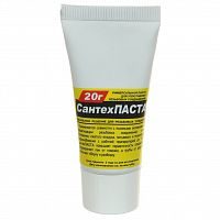 паста сантехнич 20 г туба santehkrep #22899 аквацентр липецк