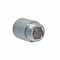 удлинитель, 3/4", 20мм, хром/никель аквацентр липецк