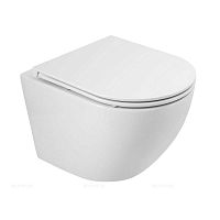 унитаз подвесной, sfera-tor bb046ch-tor, смыв «торнадо»/сиденье микролифт вв3105sc belbagno аквацентр липецк