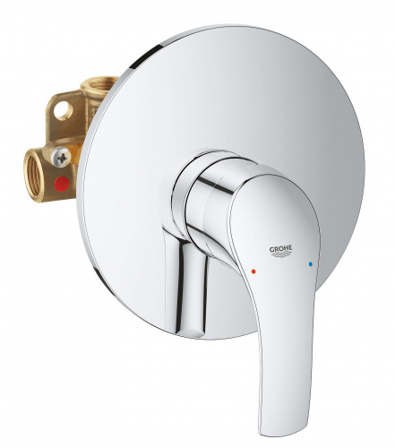 смеситель для ванны скрытого монтажа eurosmart new 33305002 grohe аквацентр липецк