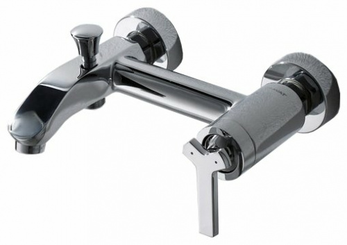 смеситель для ванны, излив 157 мм, однорычажный, waterfall f673107c-01 (wf0554) bravat аквацентр липецк смеситель для ванны, излив 157 мм, однорычажный, waterfall f673107c-01 (wf0554) bravat аквацентр липецк