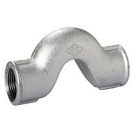 скоба обводная, короткая, оцинкованная, в/р, 1/2" аквацентр липецк