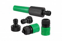 набор для полива, g1/2", 5 предметов, пластик, 330091 аквацентр липецк