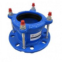 муфта чугун соединительная ду 600 (дн 630-647) ру16 l=105мм пфрк аквацентр липецк