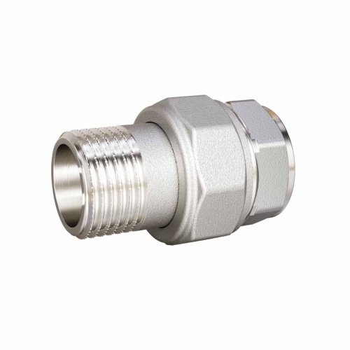 американка прямая, никель, 1 1/4" г/ш, ld.67.520.32 ld pride аквацентр липецк