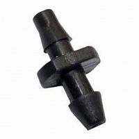 соединитель для микротрубки 5 mm (уп. 1000 шт., кор.25000 шт.) аквацентр липецк