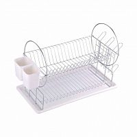 сушилка д/посуды, настольная, 2 уровня, 50х23з36, dr-1 рыжий кот (310851) аквацентр липецк