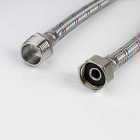 подводка гибкая, латунь, 1/2" г/ш, 1.5м, ss304 926bbs15zp iddis аквацентр липецк