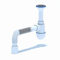 сифон 1 1/2"х40 с гофрой 40х50, с0510/350517 ани пласт (35 штук в упаковке) аквацентр липецк