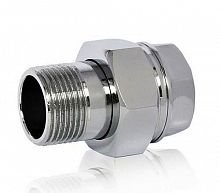 американка прямая, никель, 1 1/2" г/ш аквацентр липецк