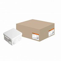 коробка распределительная, 80х80х50мм, оу, с крышкой, 7 входов ip54 (030-031) 584967 tdm аквацентр липецк