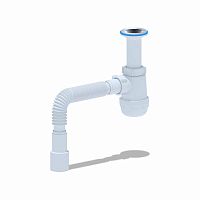 сифон для мойки 1 1/2"х40, с гофрой 40х40/50, а0515 ани пласт (25 штук в упаковке) аквацентр липецк