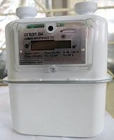 счетчик газовый с электронным термокомпенсатором, g4, левый, 1/14", сигнал сгбэт  аквацентр липецк