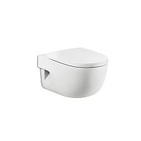 унитаз подвесной, сиденье микролифт, meridian-n 560mm roca  аквацентр липецк
