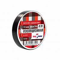 изолента, пвх, черная, 15мм*10м, tik556t klebebander аквацентр липецк