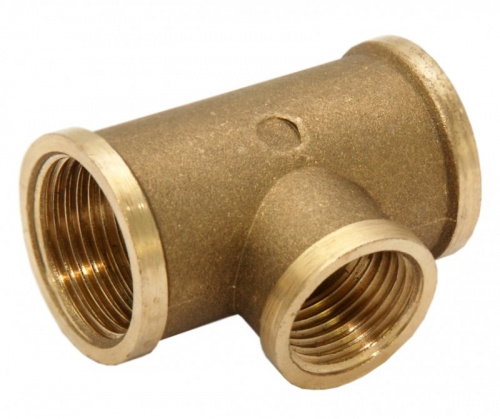 тройник, 1"г-1/2"г-1"г, 25-15-25, латунь, lexline аквацентр липецк тройник, 1"г-1/2"г-1"г, 25-15-25, латунь, lexline аквацентр липецк