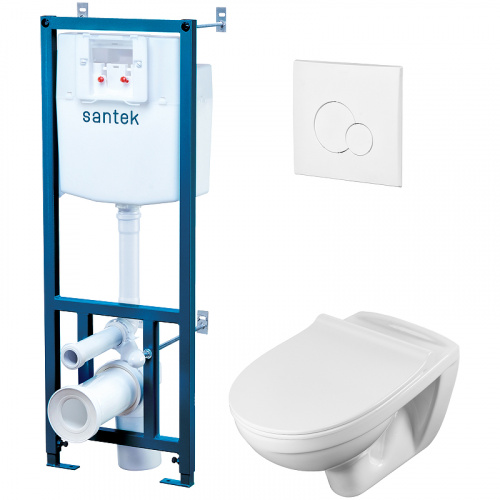 инсталляция santek бореаль, унитаз softclose, панель белая 1wh302464 аквацентр липецк инсталляция santek бореаль, унитаз softclose, панель белая 1wh302464 аквацентр липецк