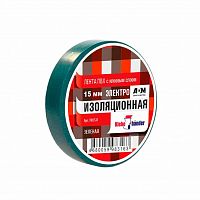 изолента, пвх, зеленый, 15мм*10м, tik553t klebebander аквацентр липецк