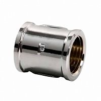 муфта, 3/4"г-3/4"г, хром, k-sf033/sfx44 vieir аквацентр липецк