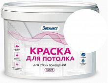 краска водно-дисперсионная д/потолков, белая, 7кг, оптимист аквацентр липецк
