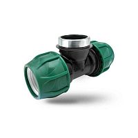 тройник пэ с внутр. резьбой 32х3/4"х32 (обж.) poelsan green аквацентр липецк