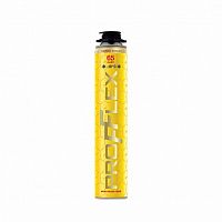 пена монтажная, профессиональная, зимняя, под пистолет, pro yellow 65 lite profflex аквацентр липецк