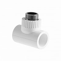 тройник pp-r комбинированный 32х1/2" нр (70 шт./кор.) slt aqua аквацентр липецк