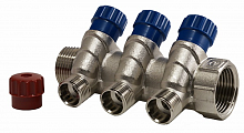 коллектор valtec 3 вых.3/4 х 1/2нар р. никель 560п #4904 аквацентр липецк